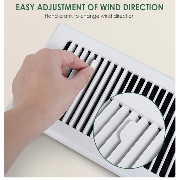 Vallisco White Vent Fan with Remote - Picture 2 of 8